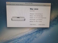 Продам компьютер Apple. Mac Mini-Late в отличном состояние Работает быстро, очень качественный. Технические характеристики : Intel Quad Core-i7 CPU 2.6-3.4Ghz 4-х ядерный процессор. Intel HD4000 Graphics Card. 16GB RAM,256 GB SSD. Mac Os X Lion Mountain. Цена-650sh. Звоните, не пожалеете. image 3