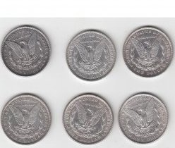 Продам серебряные доллары-16 шт. ,морган и пис. image 1