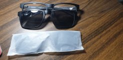 Новая запечатанная оправа forest fashion eyewear с солнцезащитной съемной магнитной клипсой Polaroid. Очень легкая и прочная. image 0