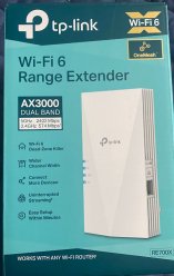 Tp-link RE700X WiFi 6 Беспроводная точка доступа. Wi-Fi 6 - разделяет полосы Wi-Fi 5 ГГц (2402 Мбитс) и 2,4 ГГц (574 Мбитс) для более высоких скоростей и большей емкости с помощью новейших технологий - Бесперебойная потоковая передача - Простое создание сети Tp-Link Onemesh для бесшовного покрытия всего дома Wi-Fi  ...