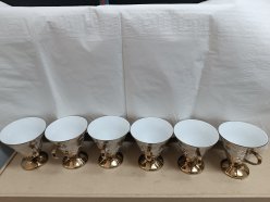Чайный сервис чешская республика изысканный фарфор ручной работы с 1792 года оригинальный кобальт haas czjzek 6 чашек и 6 тарелочек