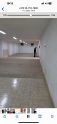 Срочно! Сдается (мартеф) подвал в легкой промзоне Ашдоде. Подвал находится в большом здании, в котором есть лифт бомбоубежище подвал и два этажа над каркой. Цена включая маам 15000 шек в мес. Размеры 300 м+